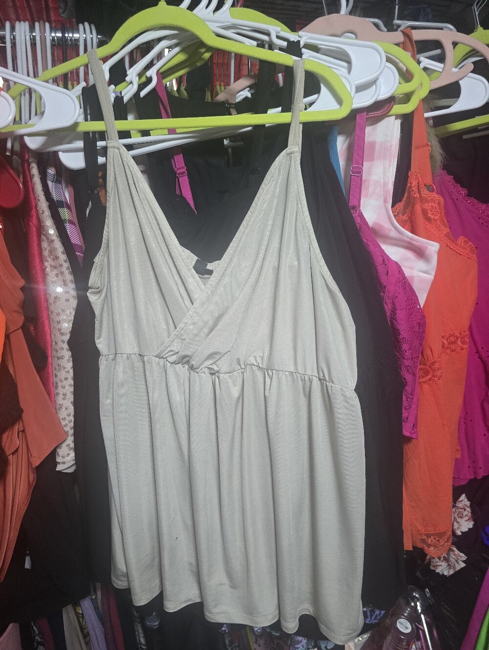 Torrid 2x Gold Cami Top